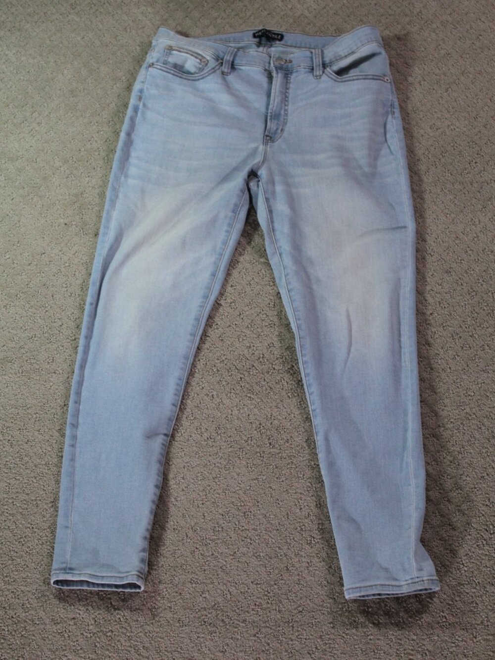 J. Crew Mercantile Size 31 Light Blue Slim Leg Mid Rise Blue Jeans